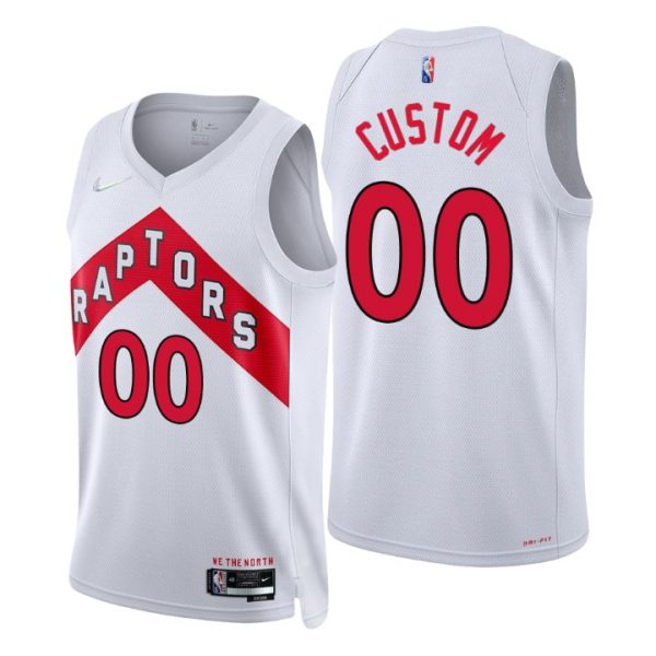 Personalized Men’s Toronto Raptors 75th Anniversary Diamond Jersey White Association