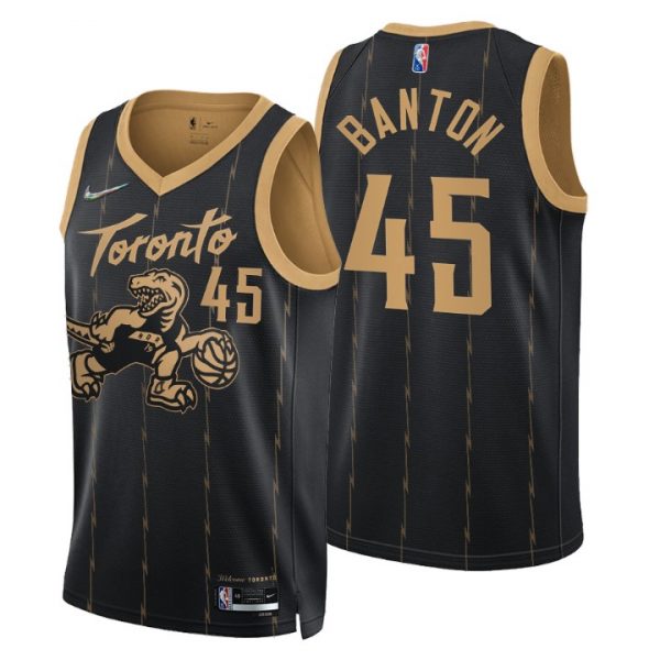 Personalized Men’s Dalano Banton Toronto Raptors 75th Anniversary Diamond Jersey