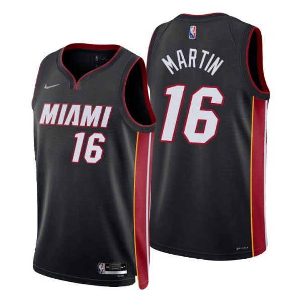 Personalized Men’s Caleb Martin Miami Heat 75th Anniversary Diamond Jersey