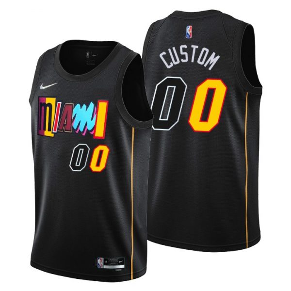 Personalized Men’s Miami Heat 75th Anniversary Diamond Jersey