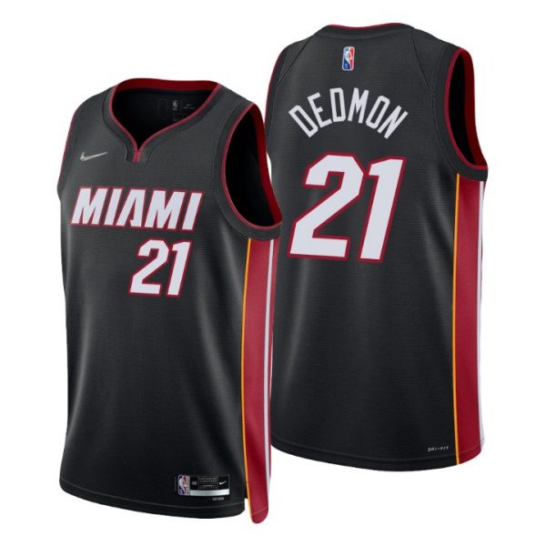 Personalized Men’s Dewayne Dedmon Miami Heat 75th Anniversary Diamond Jersey