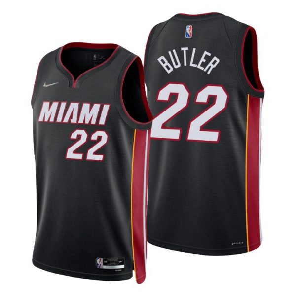 Personalized Men’s Jimmy Butler Miami Heat 75th Anniversary Diamond Jersey