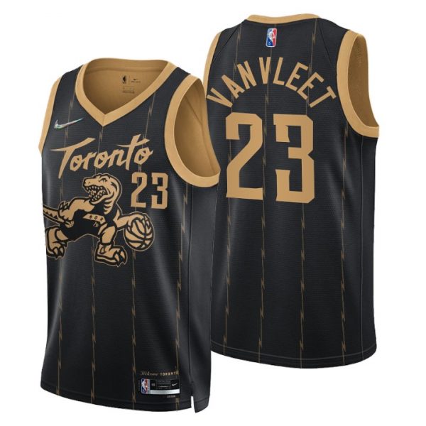 Personalized Men’s Fred Vanvleet Toronto Raptors 75th Anniversary Diamond Jersey