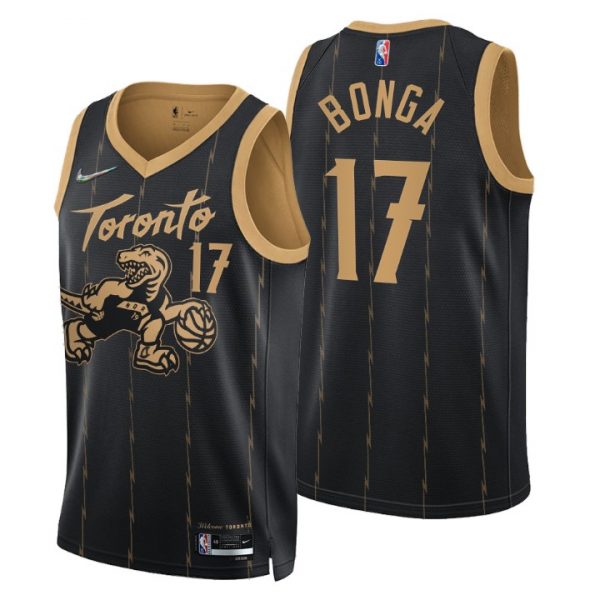 Personalized Men’s Isaac Bonga Toronto Raptors 75th Anniversary Diamond Jersey