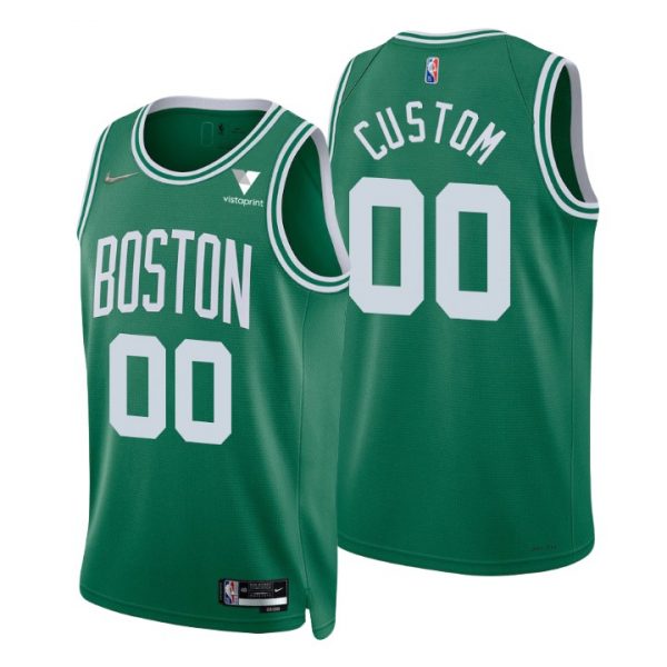 Personalized Men’s Boston Celtics 75th Anniversary Diamond Jersey