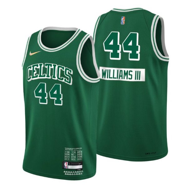 Personalized Men’s Robert Williams III Boston Celtics 75th Anniversary Diamond Jersey