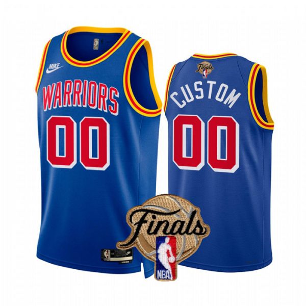 Personalized Men’s Golden State Warriors 2022 NBA Finals Stitched Jersey –