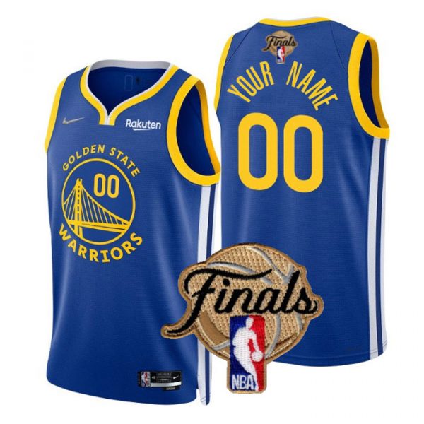 Personalized Men’s Golden State Warriors 2022 NBA Finals Stitched Jersey –