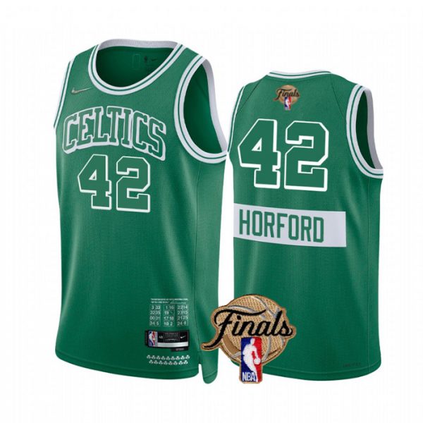 Personalized Men’s Boston Celtics Al Horford 2022 NBA Finals Stitched Jersey –