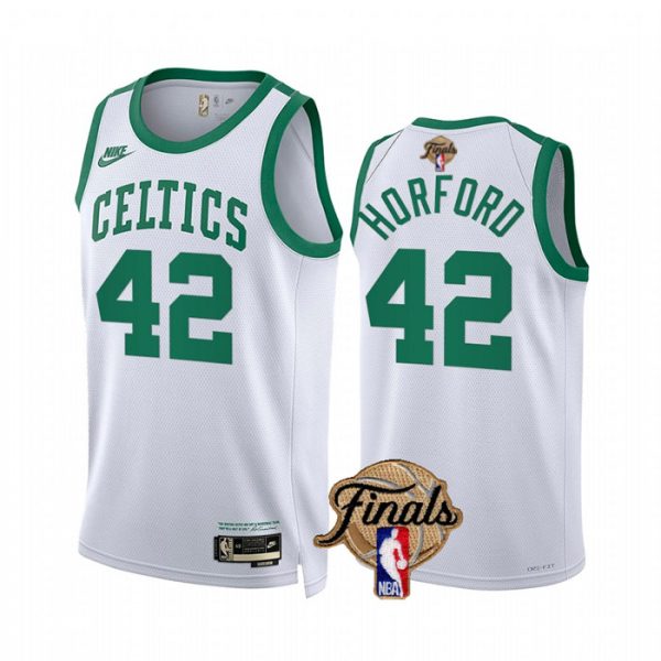 Personalized Men’s Boston Celtics Al Horford 2022 NBA Finals Stitched Jersey – White Classic