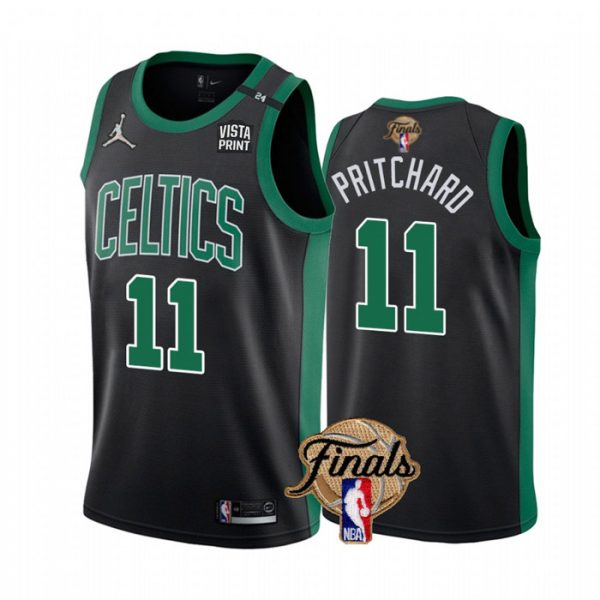 Personalized Men’s Boston Celtics Payton Pritchard 2022 NBA Finals Stitched Jersey – Statement White