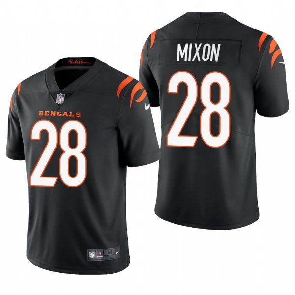 Personalized Men’s #29 Joe Mixon Cincinnati Bengals Limited Jersey Stitched 2021 Black