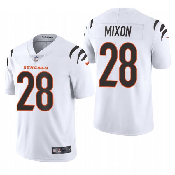 Personalized Men’s #29 Joe Mixon Cincinnati Bengals Limited Jersey Stitched 2021 White