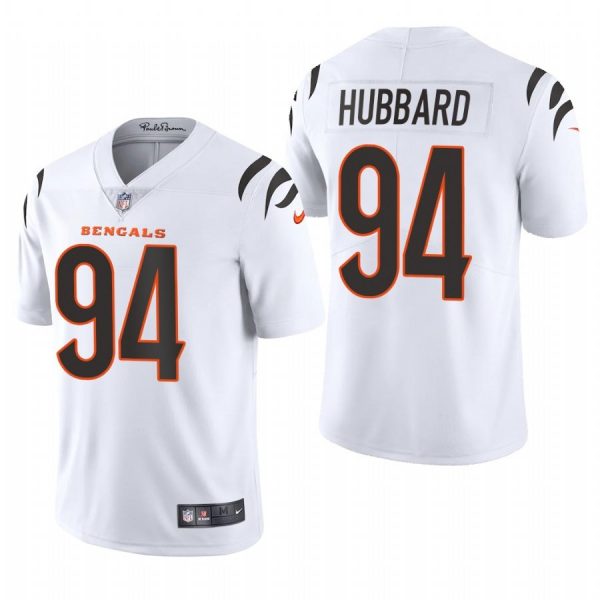 Personalized Men’s #94 Sam Hubbard Cincinnati Bengals Limited Jersey Stitched 2021 White