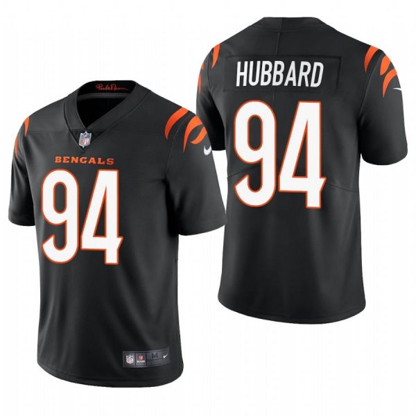Personalized Men’s #94 Sam Hubbard Cincinnati Bengals Limited Jersey Stitched 2021 Black