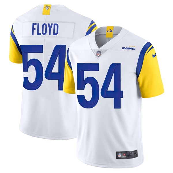 Personalized Men’s Leonard Floyd Los Angeles Rams Limited White Jersey Stitched White