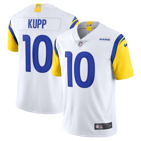 Personalized Men’s Cooper Kupp Los Angeles Rams Limited Royal Jersey Stitched White