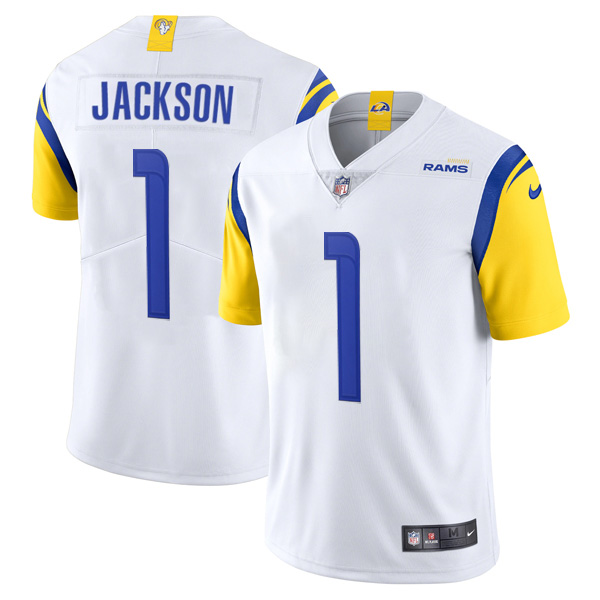 Personalized Men’s Desean Jackson Los Angeles Rams Limited Royal Jersey Stitched White