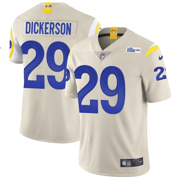 Personalized Men’s Eric Dickerson Los Angeles Rams Limited Royal Jersey Stitched Bone
