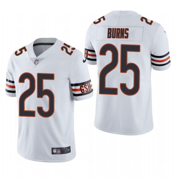 Personalized Men’s #25 Artie Burns Chicago Bears Limited Jersey Stitched White