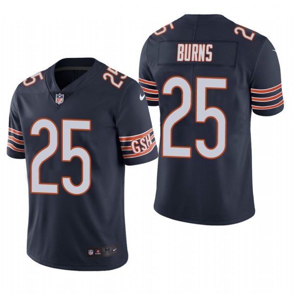 Personalized Men’s #25 Artie Burns Chicago Bears Limited Jersey Stitched Navy