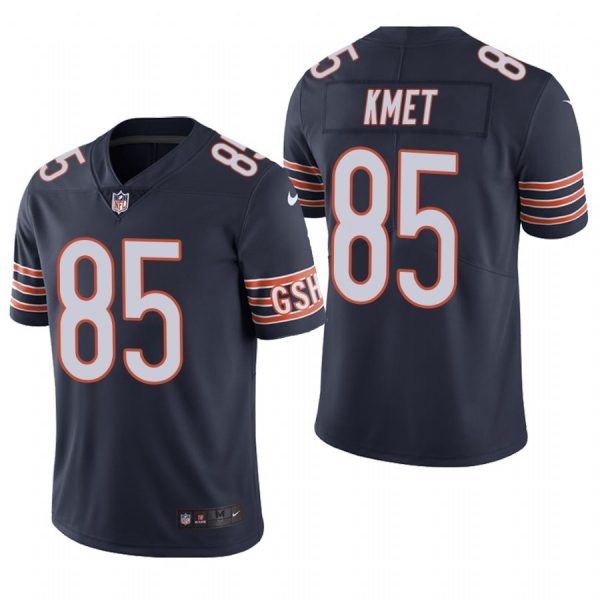 Personalized Men’s #85 Cole Kmet Chicago Bears Limited Jersey Stitched Navy