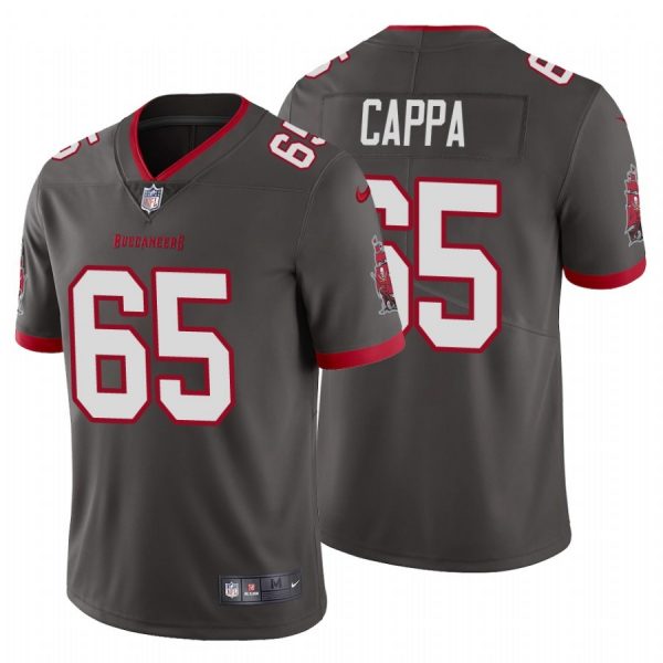 Personalized Men’s Alex Cappa Tampa Bay Buccaneers Limited Jersey Stitched Pewter