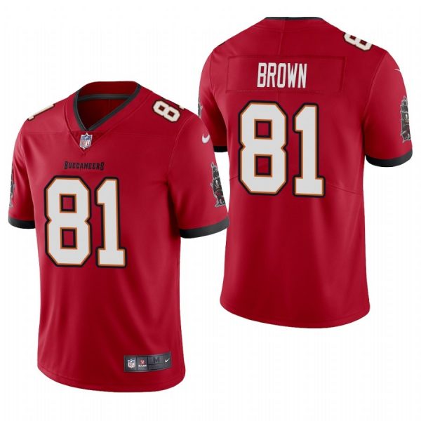Personalized Men’s Antonio Brown Tampa Bay Buccaneers Limited Jersey Stitched Red