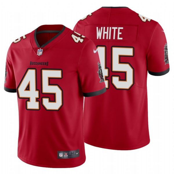 Personalized Men’s Devin White Tampa Bay Buccaneers Limited Jersey Stitched Red