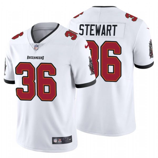 Personalized Men’s M.J. Stewart Tampa Bay Buccaneers Limited Jersey Stitched White