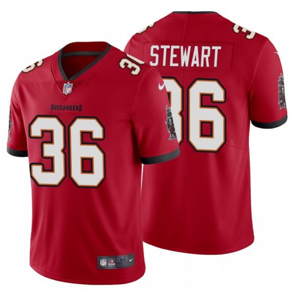 Personalized Men’s M.J. Stewart Tampa Bay Buccaneers Limited Jersey Stitched Red