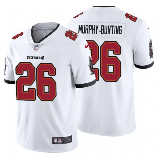 Personalized Men’s Sean Murphy Bunting Tampa Bay Buccaneers Limited Jersey Stitched White