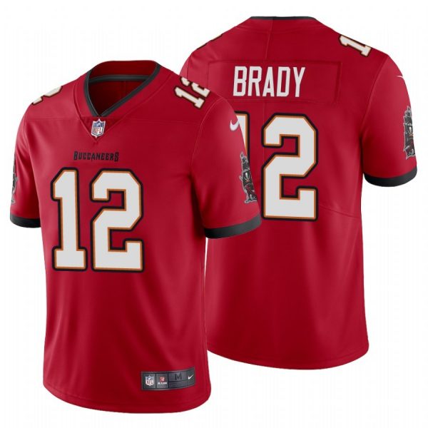 Personalized Men’s Tom Brady Tampa Bay Buccaneers Limited Jersey Stitched Red