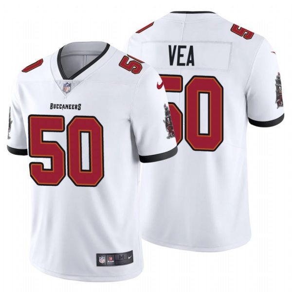 Personalized Men’s Vita Vea Tampa Bay Buccaneers Limited Jersey Stitched White