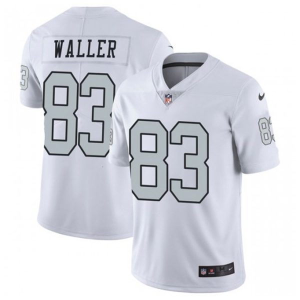 Personalized Men’s #83 Darren Waller Las Vegas Raiders White Color Rush Limited Jersey Stitched