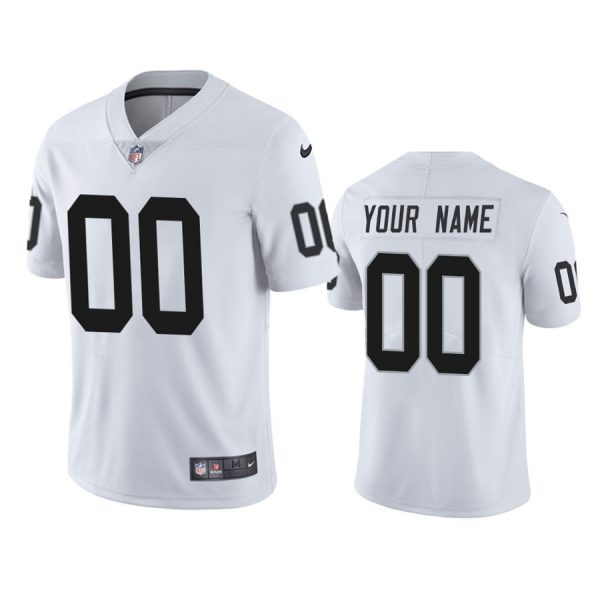 Personalized Men’s Las Vegas Raiders Limited Jersey Stitched White