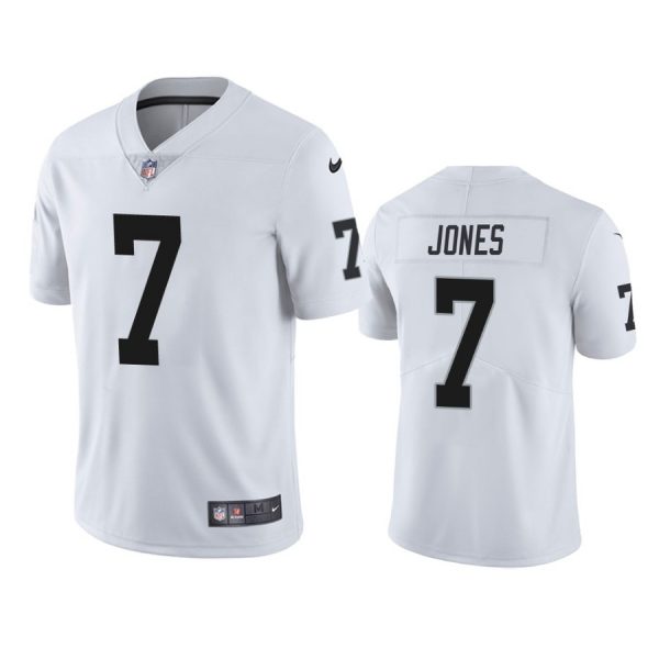 Personalized Men’s #7 Zay Jones Las Vegas Raiders Limited Jersey Stitched White