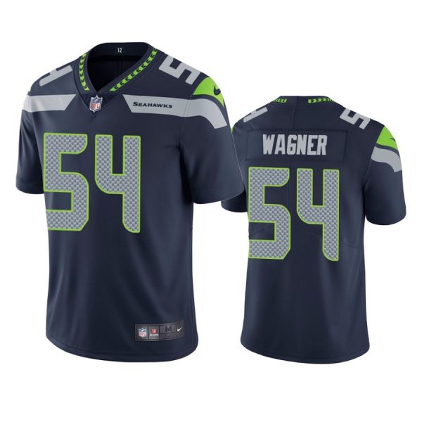 Personalized Men’s #54 Bobby Wagner Seattle Seahawks Limited Jersey Stitched Navy