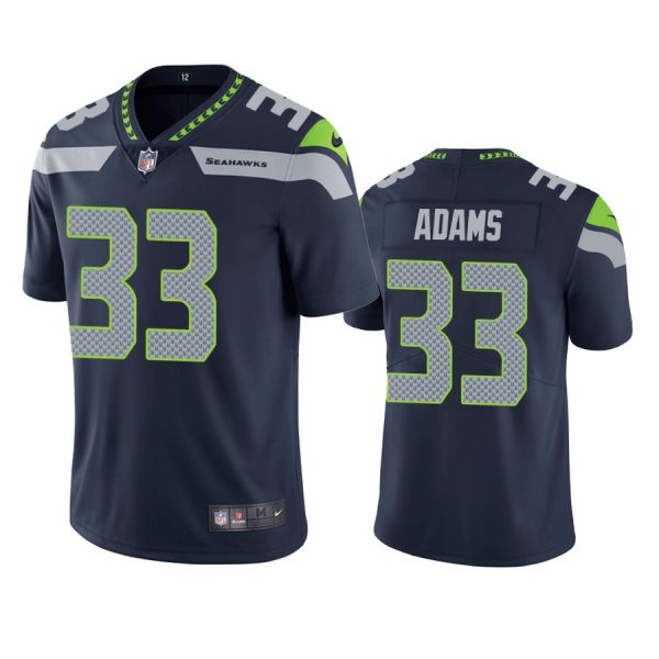 Personalized Men’s #33 Jamal Adams Seattle Seahawks Limited Jersey Stitched Navy
