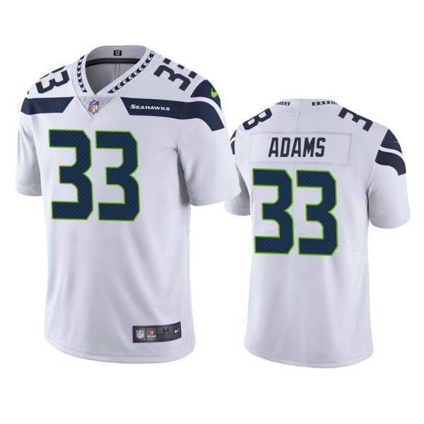 Personalized Men’s #33 Jamal Adams Seattle Seahawks Limited Jersey Stitched White