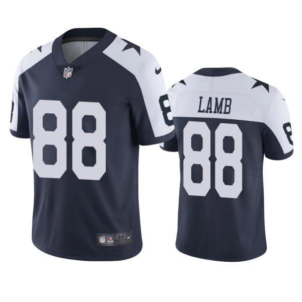 Personalized Men’s #88 Ceedee Lamb Dallas Cowboys Navy Alternate Limited Jersey Stitched