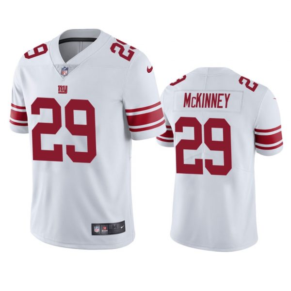 Personalized Men’s #29 Xavier Mckinney New York Giants Limited Stitched Jersey White
