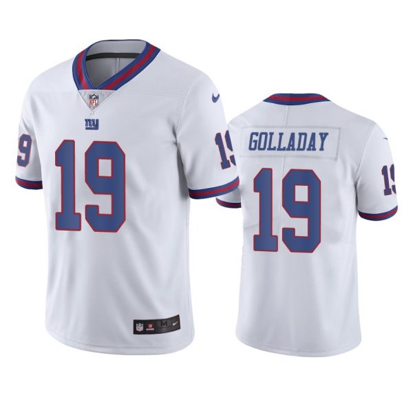 Personalized Men’s #19 Kenny Golladay New York Giants Limited Stitched Jersey White