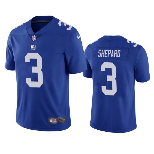 Personalized Men’s #3 Sterling Shepard New York Giants Limited Stitched Jersey Royal