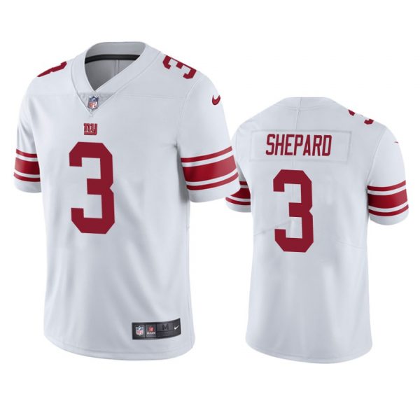 Personalized Men’s #3 Sterling Shepard New York Giants Limited Stitched Jersey White
