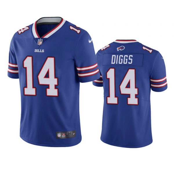 Personalized Men’s #14 Stefon Diggs Buffalo Bills Limited Jersey Stitched Royal