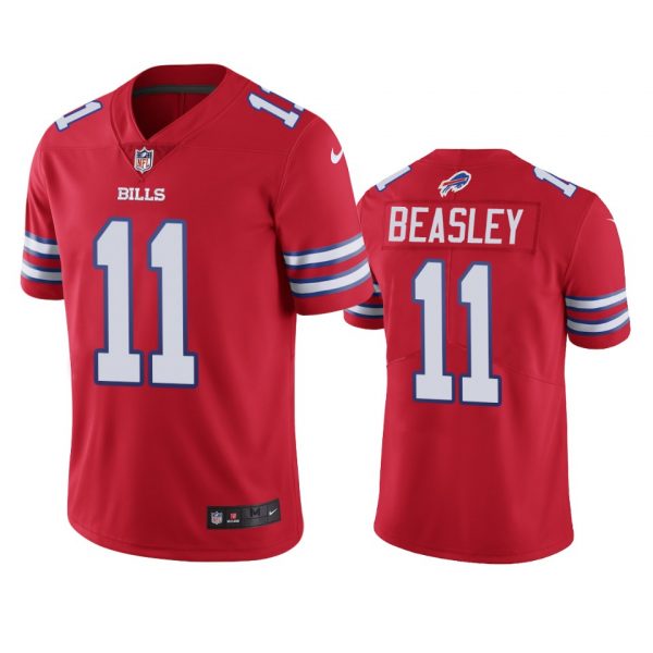 Personalized Men’s #11 Cole Beasley Buffalo Bills Limited Jersey Stitched Red