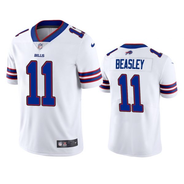 Personalized Men’s #11 Cole Beasley Buffalo Bills Limited Jersey Stitched White