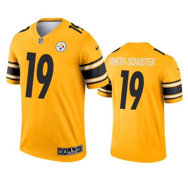 Personalized Men’s #19 JuJu Smith-Schuster Pittsburgh Steelers Limited Jersey Stitched Yellow