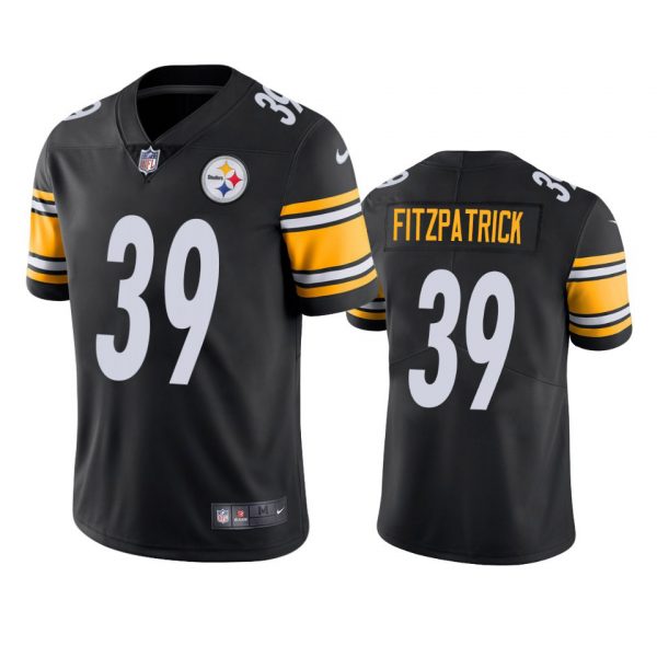 Personalized Men’s #39 Minkah Fitzpatrick Pittsburgh Steelers Limited Jersey Stitched Black